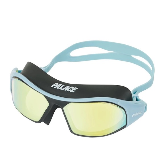 NWT ADIDAS X PALACE PERSISTAR 180 MASK MIRRORED SWIM GOGGLE GL7489 - Picture 8 of 9